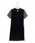 Max Mara Studio (マックスマーラ ストゥディオ) 半袖ワンピース ブラック サイズ:M：6000円