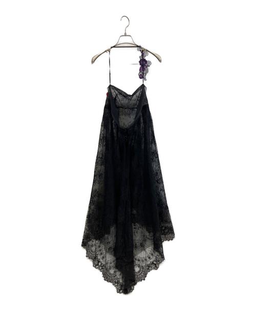 wacoal（ワコール）wacoal (ワコール) レーススカート ブラック サイズ:L 未使用品の古着・服飾アイテム