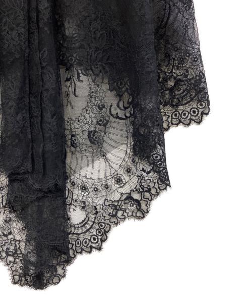 wacoal（ワコール）wacoal (ワコール) レーススカート ブラック サイズ:L 未使用品の古着・服飾アイテム