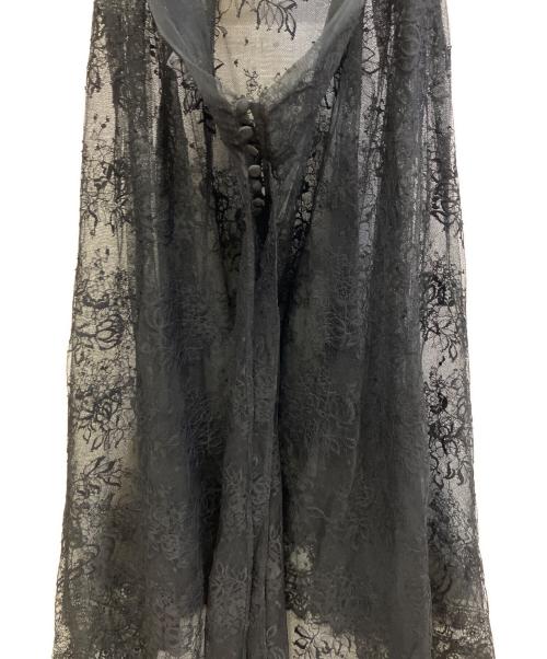 wacoal（ワコール）wacoal (ワコール) レーススカート ブラック サイズ:L 未使用品の古着・服飾アイテム