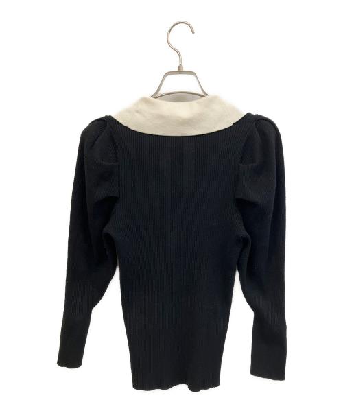 Snidel（スナイデル）Snidel (スナイデル) 薄手ニット ブラック サイズ:Sの古着・服飾アイテム