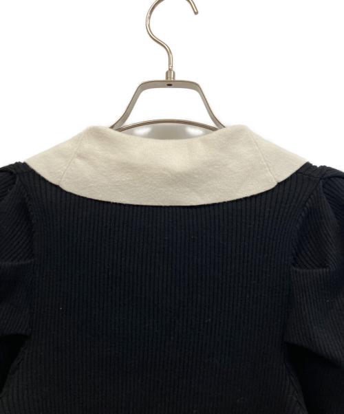 Snidel（スナイデル）Snidel (スナイデル) 薄手ニット ブラック サイズ:Sの古着・服飾アイテム