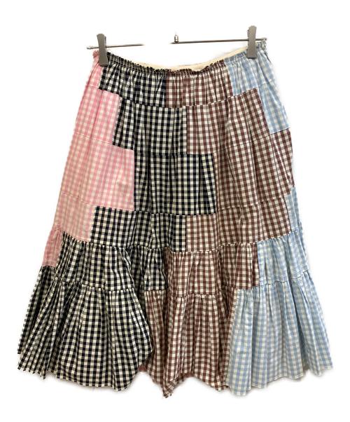 COMME des GARCONS（コムデギャルソン）COMME des GARCONS (コムデギャルソン) ミディスカート マルチカラー サイズ:Mの古着・服飾アイテム