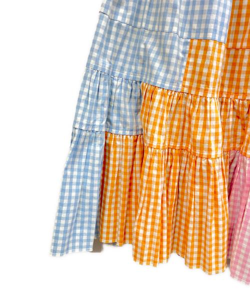 COMME des GARCONS（コムデギャルソン）COMME des GARCONS (コムデギャルソン) ミディスカート マルチカラー サイズ:Mの古着・服飾アイテム