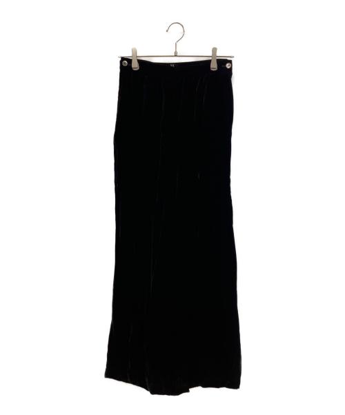 tricot COMME des GARCONS（トリココムデギャルソン）tricot COMME des GARCONS (トリココムデギャルソン) ベロアパンツ ブラック サイズ:Mの古着・服飾アイテム