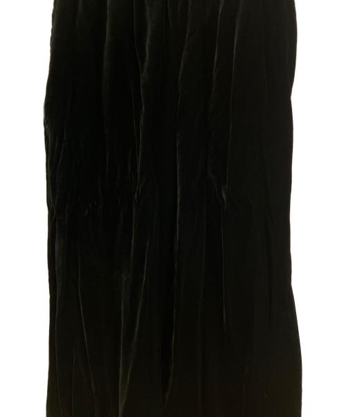 tricot COMME des GARCONS（トリココムデギャルソン）tricot COMME des GARCONS (トリココムデギャルソン) ベロアパンツ ブラック サイズ:Mの古着・服飾アイテム