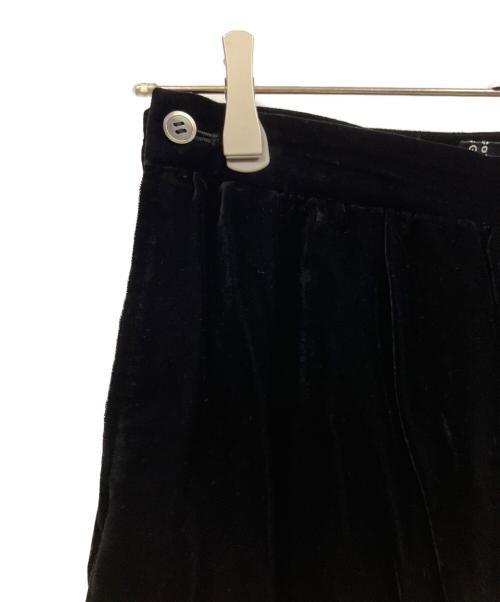 tricot COMME des GARCONS（トリココムデギャルソン）tricot COMME des GARCONS (トリココムデギャルソン) ベロアパンツ ブラック サイズ:Mの古着・服飾アイテム