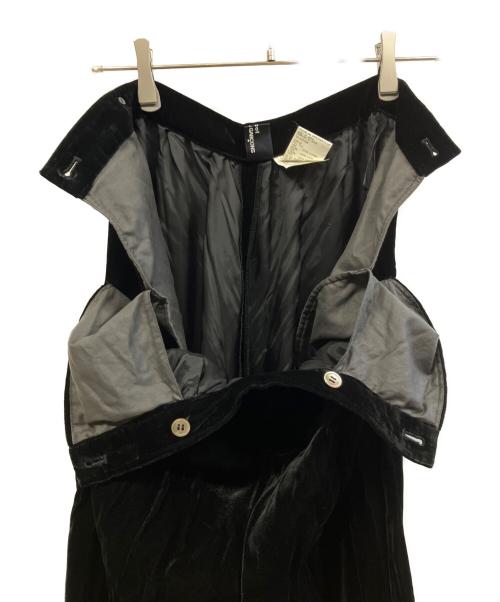 tricot COMME des GARCONS（トリココムデギャルソン）tricot COMME des GARCONS (トリココムデギャルソン) ベロアパンツ ブラック サイズ:Mの古着・服飾アイテム