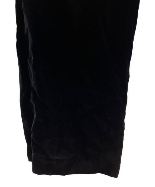 tricot COMME des GARCONS（トリココムデギャルソン）tricot COMME des GARCONS (トリココムデギャルソン) ベロアパンツ ブラック サイズ:Mの古着・服飾アイテム