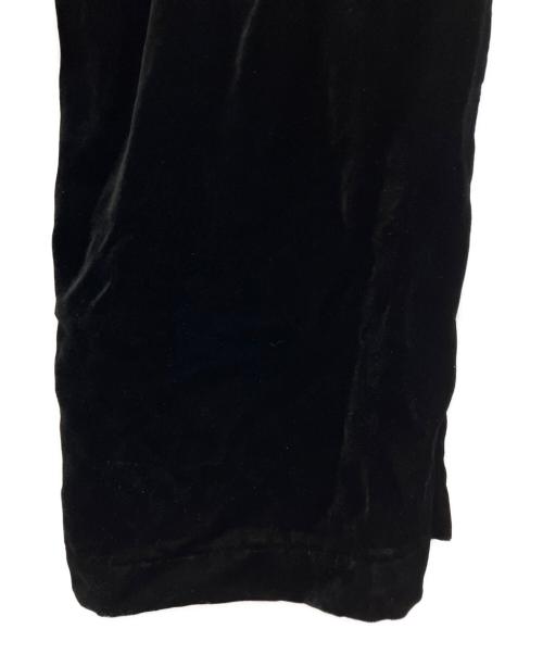tricot COMME des GARCONS（トリココムデギャルソン）tricot COMME des GARCONS (トリココムデギャルソン) ベロアパンツ ブラック サイズ:Mの古着・服飾アイテム