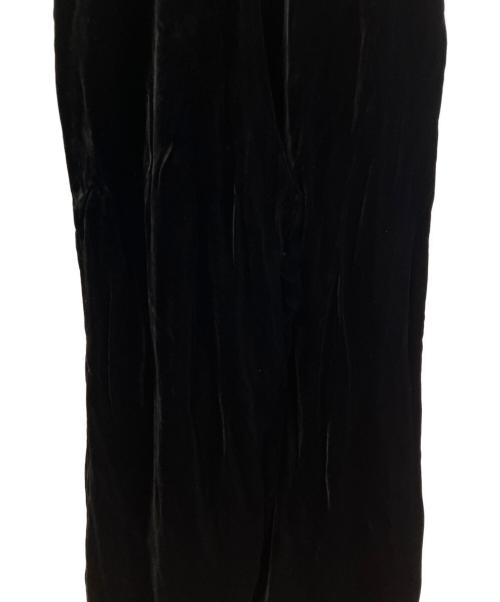 tricot COMME des GARCONS（トリココムデギャルソン）tricot COMME des GARCONS (トリココムデギャルソン) ベロアパンツ ブラック サイズ:Mの古着・服飾アイテム