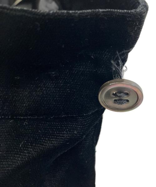 tricot COMME des GARCONS（トリココムデギャルソン）tricot COMME des GARCONS (トリココムデギャルソン) ベロアパンツ ブラック サイズ:Mの古着・服飾アイテム