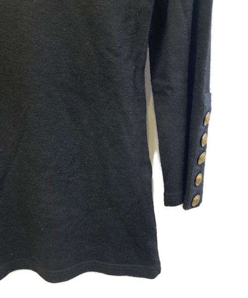 tricot COMME des GARCONS（トリココムデギャルソン）tricot COMME des GARCONS (トリココムデギャルソン) 長袖カットソー ブラック サイズ:Mの古着・服飾アイテム
