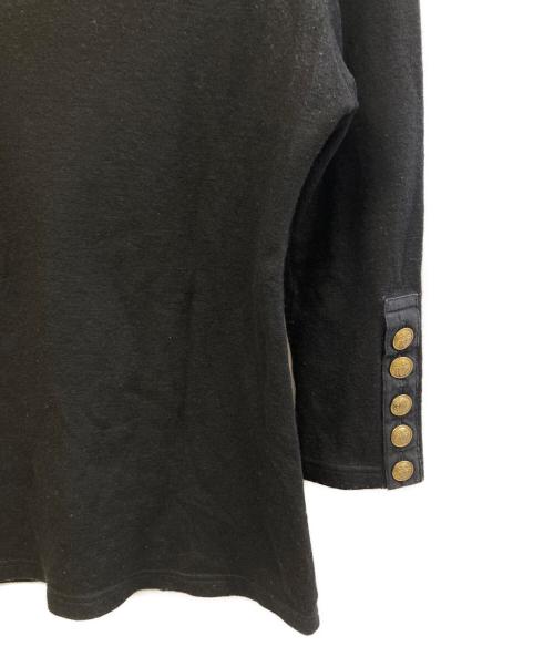 tricot COMME des GARCONS（トリココムデギャルソン）tricot COMME des GARCONS (トリココムデギャルソン) 長袖カットソー ブラック サイズ:Mの古着・服飾アイテム