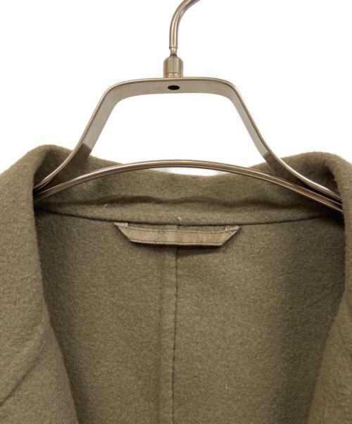GIORGIO ARMANI（ジョルジョアルマーニ）GIORGIO ARMANI (ジョルジョアルマーニ) テーラードジャケット ネーム刺繍有 チャコールグレー サイズ:48の古着・服飾アイテム