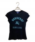 BURBERRY BLUE LABELバーバリー ブルー レーベル）の古着「半袖カットソー」｜ブラック