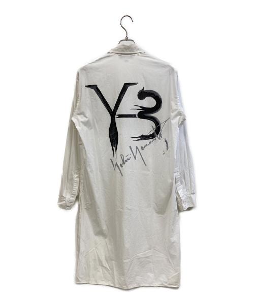 Y-3（ワイスリー）Y-3 (ワイスリー) 長袖シャツ ホワイト サイズ:XSの古着・服飾アイテム