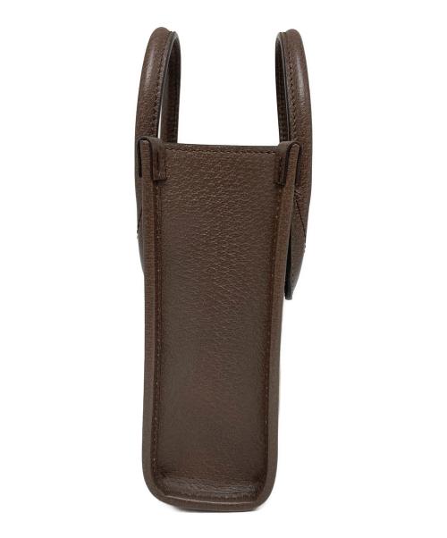 GUCCI（グッチ）GUCCI (グッチ) 2WAYミニトートバッグ ブラウン×ベージュの古着・服飾アイテム