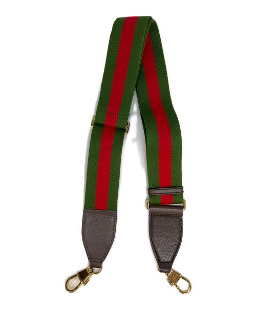 GUCCI（グッチ）GUCCI (グッチ) 2WAYミニトートバッグ ブラウン×ベージュの古着・服飾アイテム