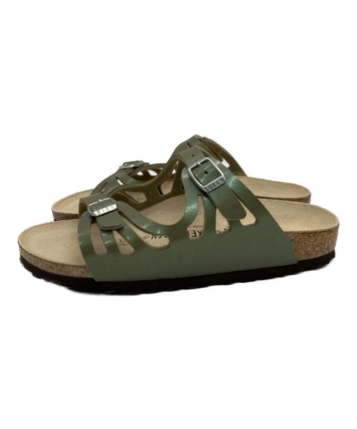BIRKENSTOCK（ビルケンシュトック）BIRKENSTOCK (ビルケンシュトック) サンダル オリーブ サイズ:22.5cmの古着・服飾アイテム