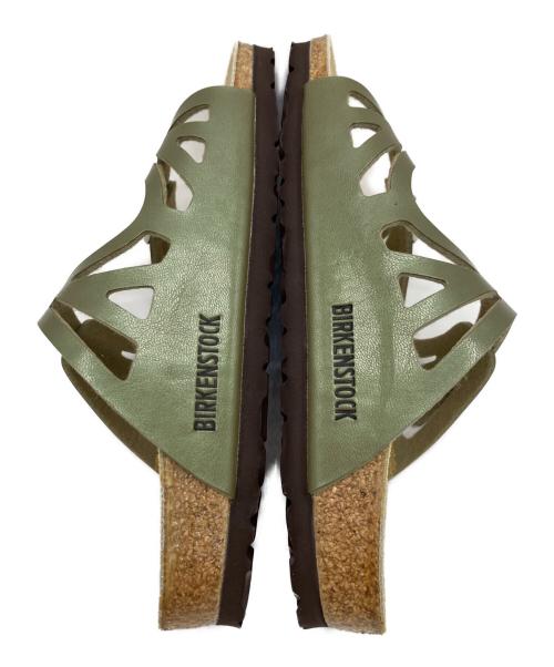 BIRKENSTOCK（ビルケンシュトック）BIRKENSTOCK (ビルケンシュトック) サンダル オリーブ サイズ:22.5cmの古着・服飾アイテム