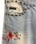 中古・古着 DOLCE & GABBANA (ドルチェ＆ガッバーナ) ダメージ加工デニムパンツ インディゴ サイズ:48：20000円