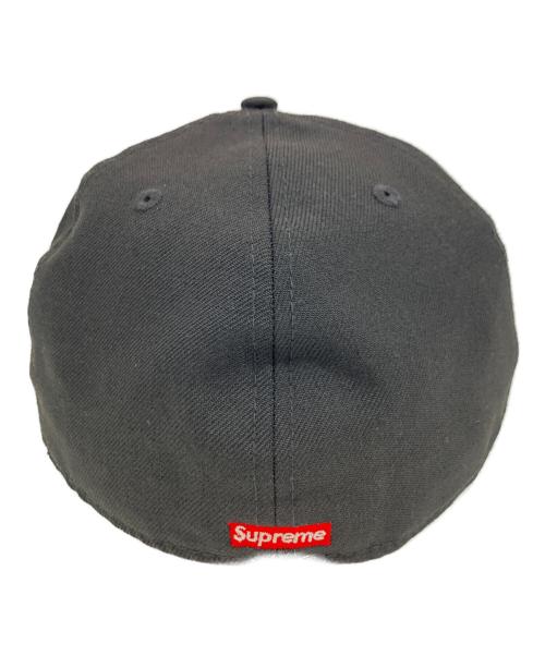 SUPREME（シュプリーム）Supreme (シュプリーム) New Era (ニューエラ) ロゴキャップ ブラック サイズ:7 1/21(59.6)の古着・服飾アイテム
