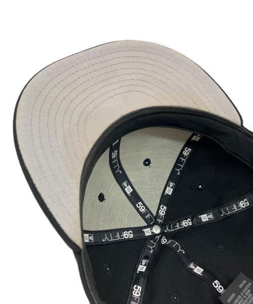 SUPREME（シュプリーム）Supreme (シュプリーム) New Era (ニューエラ) ロゴキャップ ブラック サイズ:7 1/21(59.6)の古着・服飾アイテム