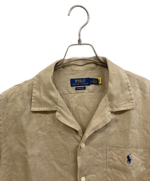 POLO RALPH LAUREN（ポロ・ラルフローレン）POLO RALPH LAUREN (ポロ・ラルフローレン) 半袖シャツ ベージュ サイズ:LGの古着・服飾アイテム