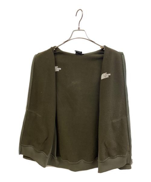 THE NORTH FACE（ザ ノース フェイス）THE NORTH FACE (ザ ノース フェイス) ジップパーカー オリーブ サイズ:Mの古着・服飾アイテム