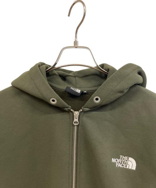 THE NORTH FACE（ザ ノース フェイス）THE NORTH FACE (ザ ノース フェイス) ジップパーカー オリーブ サイズ:Mの古着・服飾アイテム