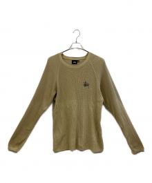 stussy（ステューシー）の古着「長袖カットソー」｜カーキ