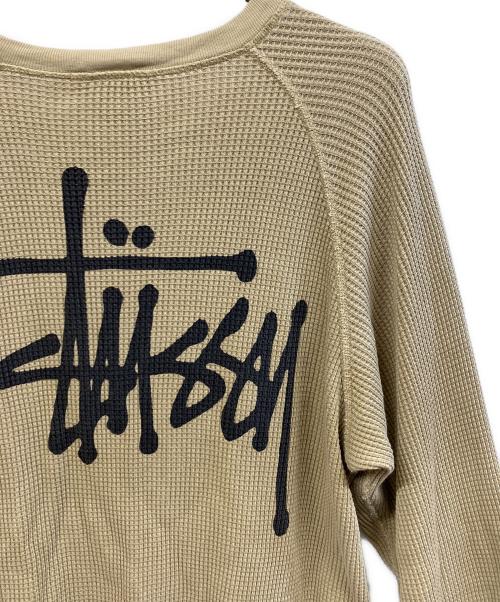 stussy（ステューシー）stussy (ステューシー) 長袖カットソー カーキ サイズ:Lの古着・服飾アイテム