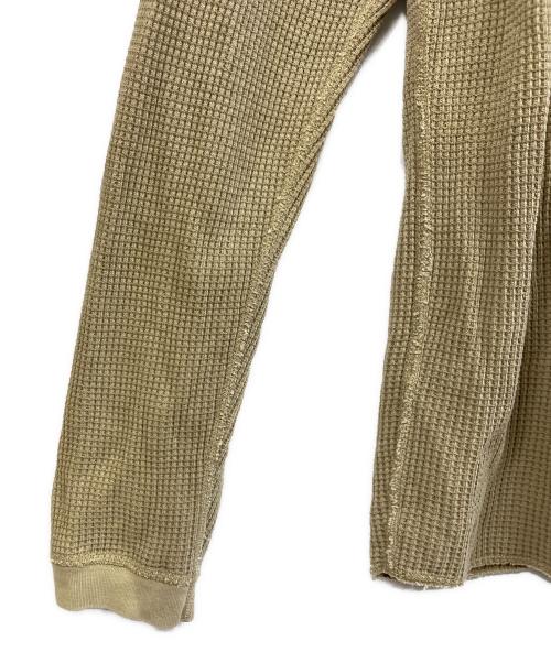 stussy（ステューシー）stussy (ステューシー) 長袖カットソー カーキ サイズ:Lの古着・服飾アイテム