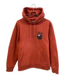 stussy（ステューシー）の古着「プルオーバーパーカー」｜レッド