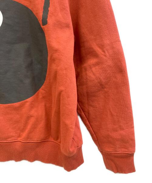 stussy（ステューシー）stussy (ステューシー) プルオーバーパーカー レッド サイズ:Mの古着・服飾アイテム