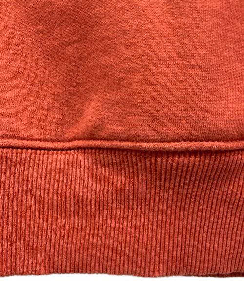 stussy（ステューシー）stussy (ステューシー) プルオーバーパーカー レッド サイズ:Mの古着・服飾アイテム