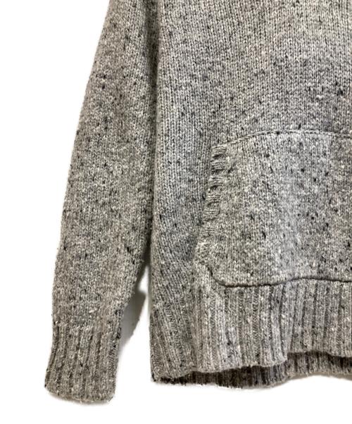 POLO BY RALPH LAUREN（ポロ バイ ラルフローレン）POLO by RALPH LAUREN (ポロ バイ ラルフローレン) ニットパーカー グレー サイズ:Mの古着・服飾アイテム
