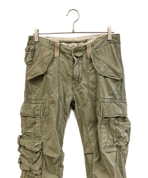 POLO RALPH LAUREN（ポロ・ラルフローレン）POLO RALPH LAUREN (ポロ・ラルフローレン) カーゴパンツ グリーン サイズ:32/32の古着・服飾アイテム