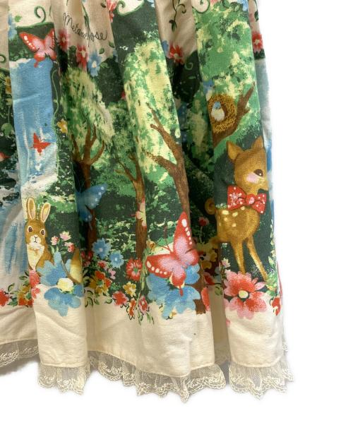 Metamorphose（メタモルフォーゼ）Metamorphose (メタモルフォーゼ) ミニスカート アイボリー サイズ:Mの古着・服飾アイテム