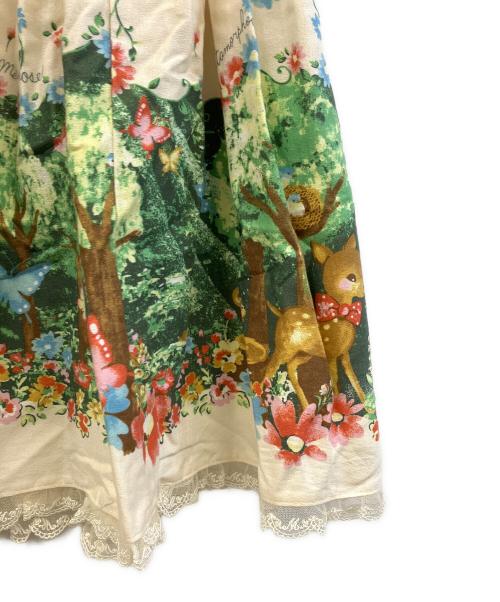 Metamorphose（メタモルフォーゼ）Metamorphose (メタモルフォーゼ) ミニスカート アイボリー サイズ:Mの古着・服飾アイテム