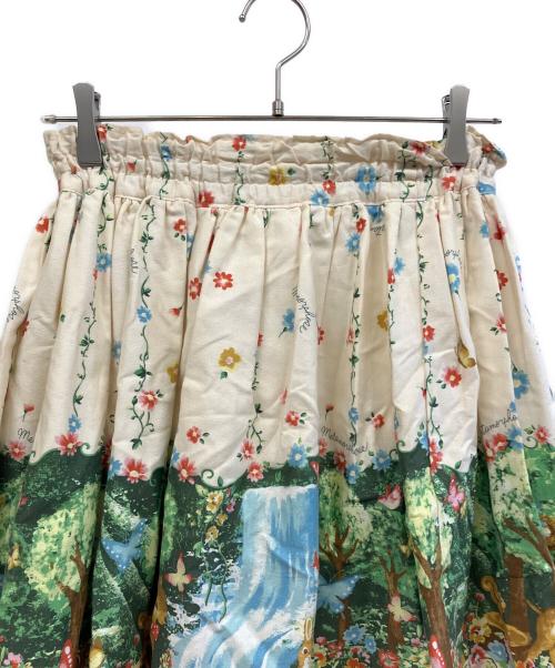 Metamorphose（メタモルフォーゼ）Metamorphose (メタモルフォーゼ) ミニスカート アイボリー サイズ:Mの古着・服飾アイテム