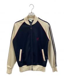 adidas（アディダス）の古着「トラックジャケット」｜ネイビー×アイボリー