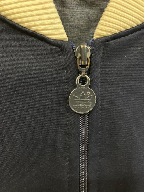 adidas（アディダス）adidas (アディダス) トラックジャケット ネイビー×アイボリー サイズ:Mの古着・服飾アイテム