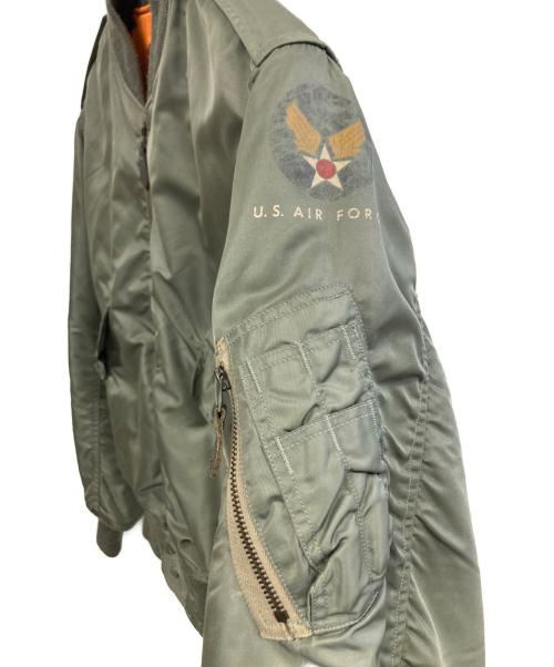 THE REAL McCOY'S（ザ・リアルマッコイズ）THE REAL McCOY'S (ザ・リアルマッコイズ) 60s L-2B Flight Jacket U.S.AIR FORCE オリーブ サイズ:XLの古着・服飾アイテム
