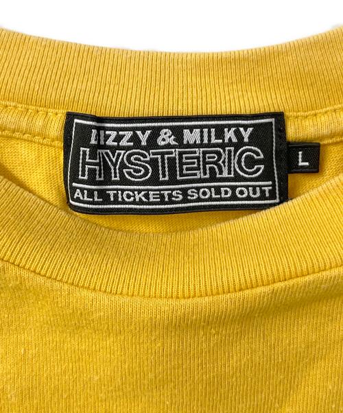 Hysteric Glamour（ヒステリックグラマー）Hysteric Glamour (ヒステリックグラマー) 半袖カットソー イエロー サイズ:Lの古着・服飾アイテム