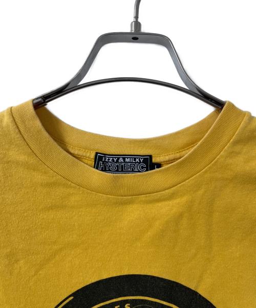 Hysteric Glamour（ヒステリックグラマー）Hysteric Glamour (ヒステリックグラマー) 半袖カットソー イエロー サイズ:Lの古着・服飾アイテム