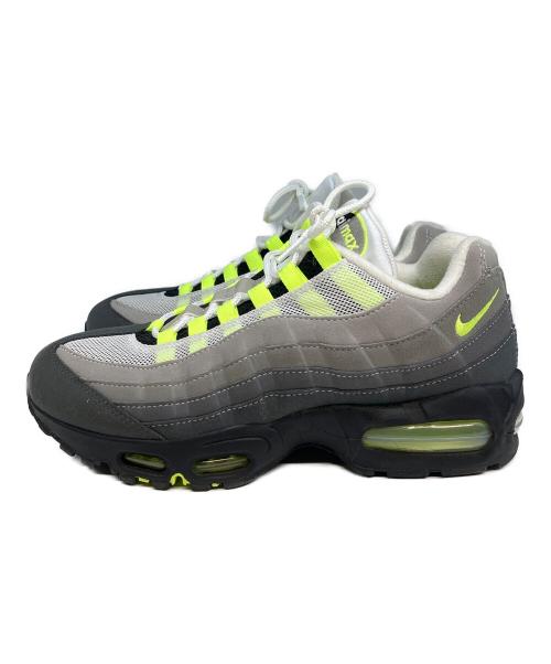 NIKE（ナイキ）NIKE (ナイキ) ローカットスニーカー グレー×黄緑 サイズ:27の古着・服飾アイテム