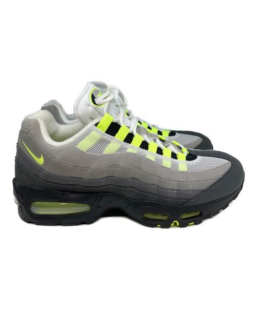 NIKE（ナイキ）NIKE (ナイキ) ローカットスニーカー グレー×黄緑 サイズ:27の古着・服飾アイテム