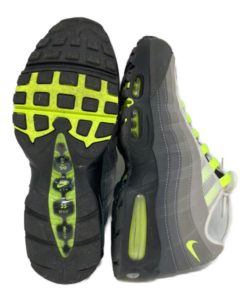 NIKE（ナイキ）NIKE (ナイキ) ローカットスニーカー グレー×黄緑 サイズ:27の古着・服飾アイテム